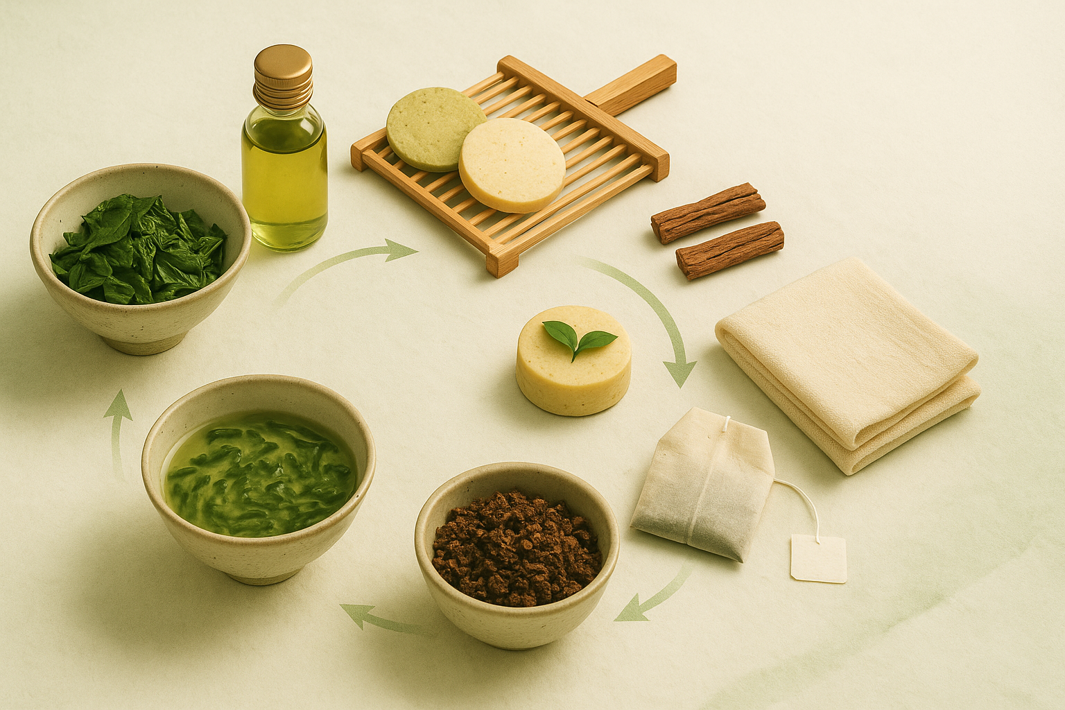 アップサイクルの循環を表すヒーロー画像