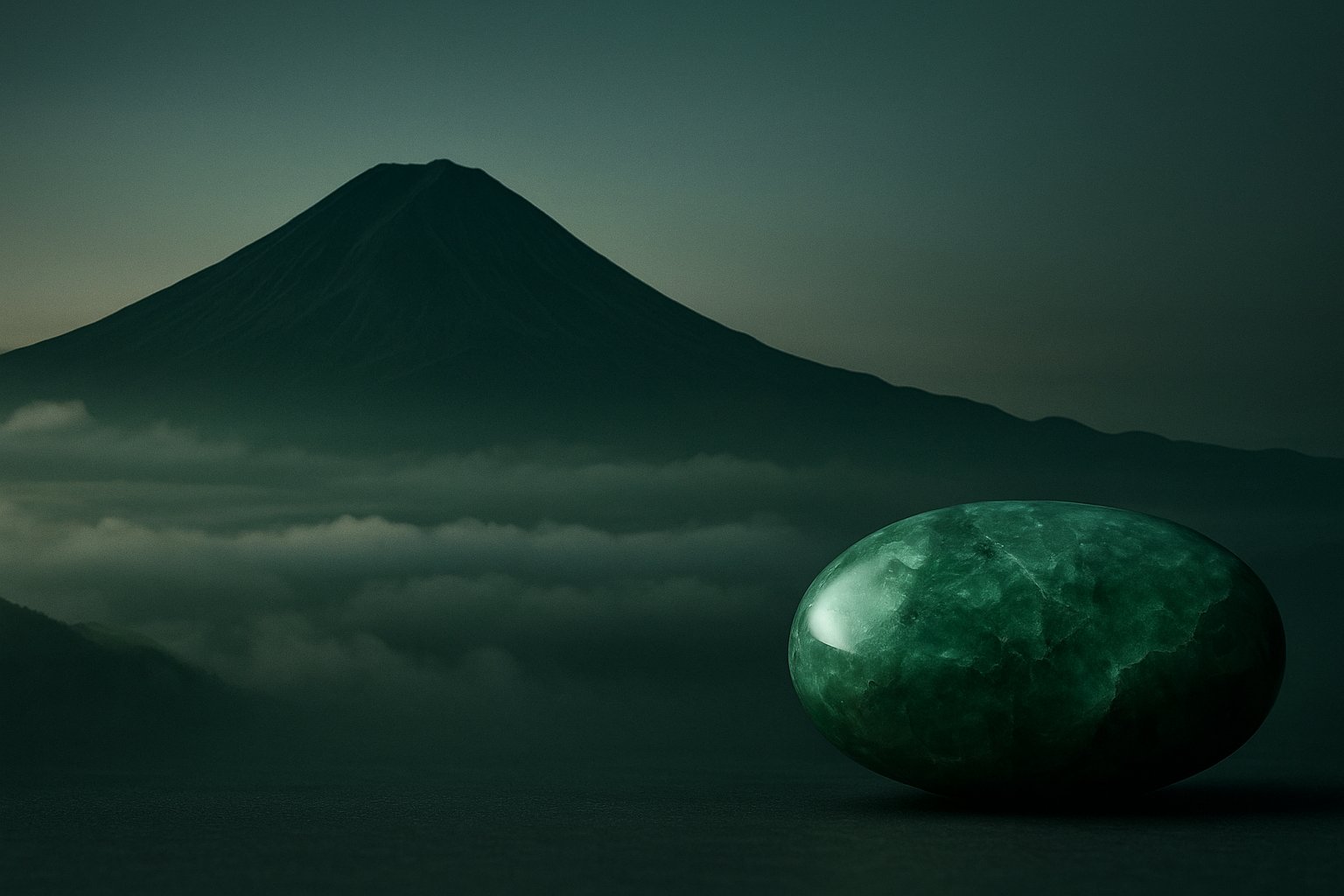 翡翠富士 ヒーロー背景